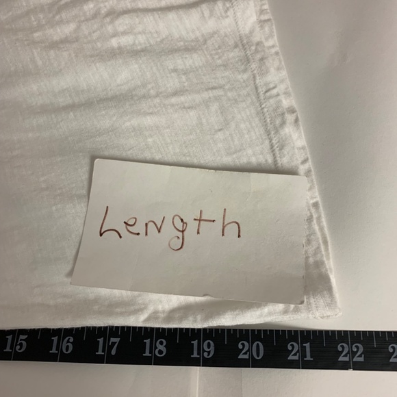 Hollister top womens xsmall white embroidered bell sleeves boho hippie - Picture 9 of 9